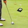 9Pcs Golf Training Putters Set for Indoor Outdoor Men Women Golfer, Golf Putting Cup and Flags Golfs Hole Training Aids