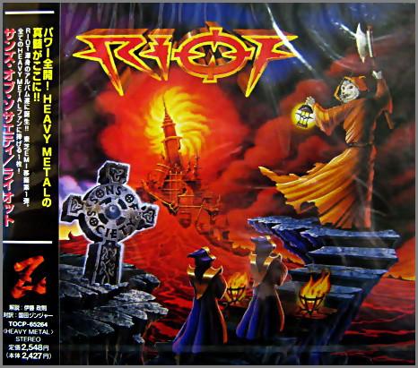 

CD RIOT - Sons Of Society TOCP65264 Z 1999 Japan Rock Used