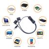 USB To 4Pin Fan Converter Cable With 12V Sets Up Voltage Output Line Fast Speed For Desktop Coolers