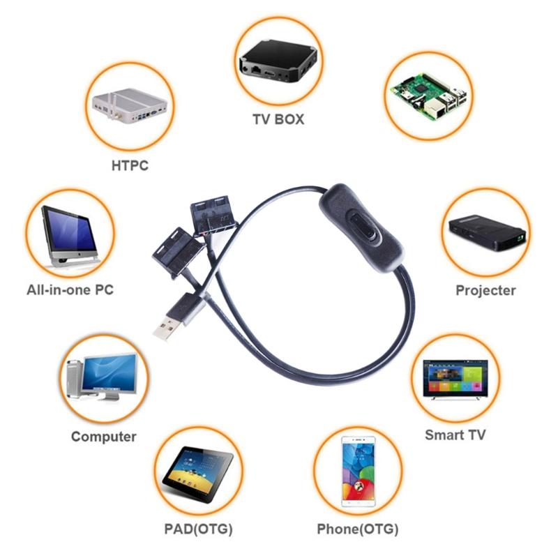 USB To 4Pin Fan Converter Cable With 12V Sets Up Voltage Output Line Fast Speed For Desktop Coolers