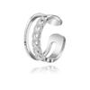 Titanium Steel Ring To Map Proofing Plating Real Gold Does Not Fade High-Grade Stainless Steel Ring