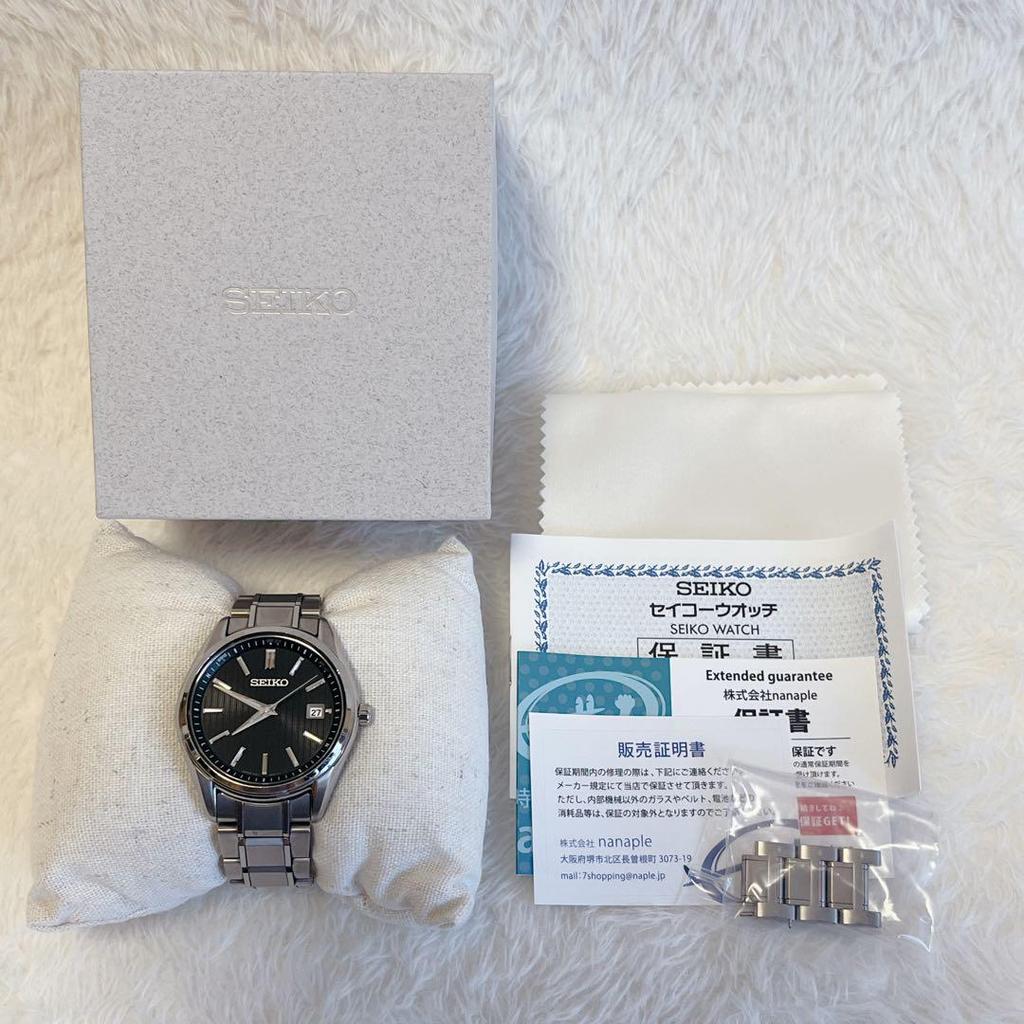 [USED] SEIKO Selection SBTM341 Solar Radio-Controlled Wristwatch