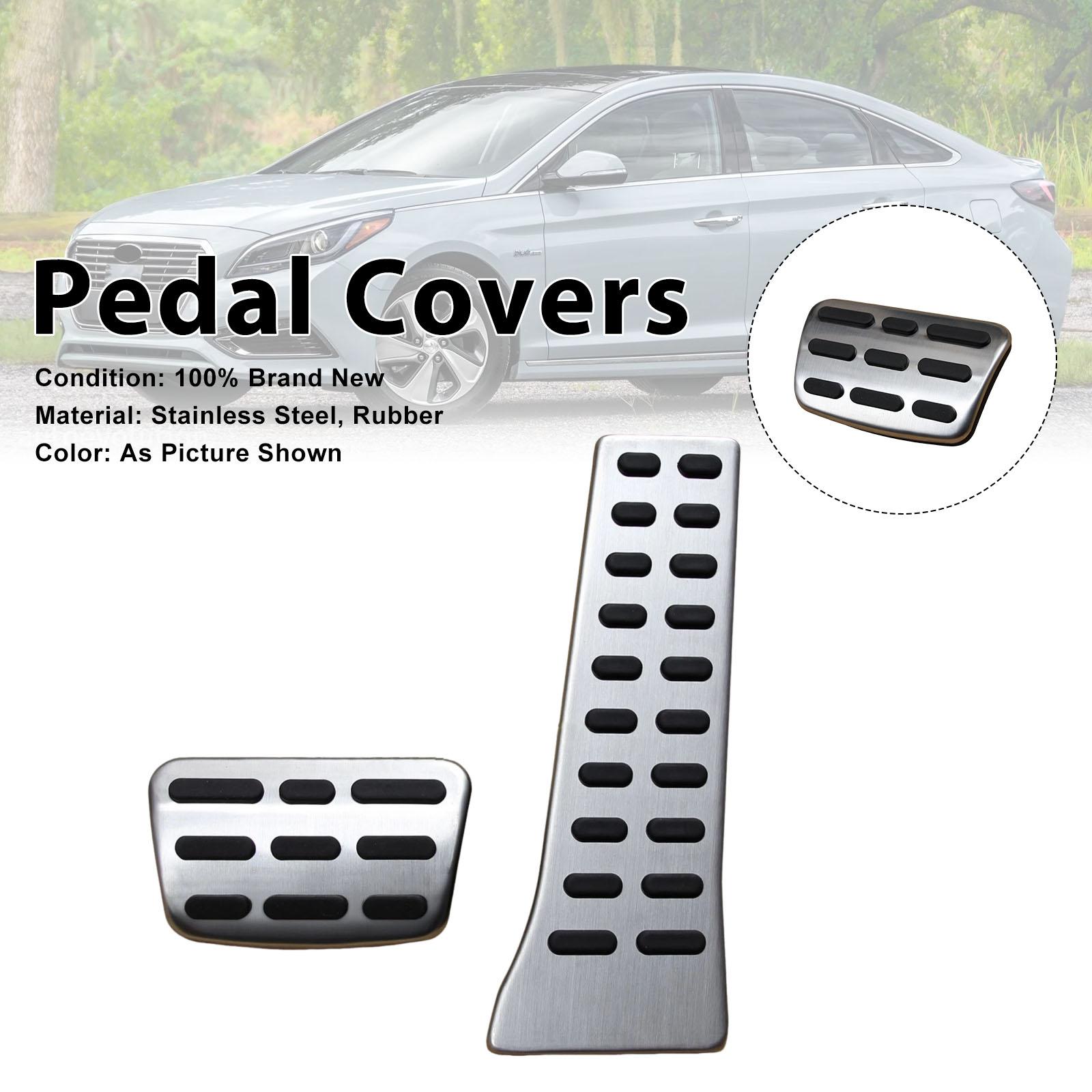 Pedal Set Pedals Pedal Caps For Hyundai Sonata For Kia Sorento 2016-2024