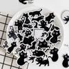 45 Pcs/Box Lovely Kitten Stickers Cats Theme Stickers Water Bottle Stickers Animals Decorative Stickers for Journaling