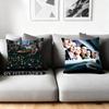 Cushion Cover Silky Short Plush Home Sofa Cushion Cover - Invisible Zipper Home Decoration Six Feet Under TV Series