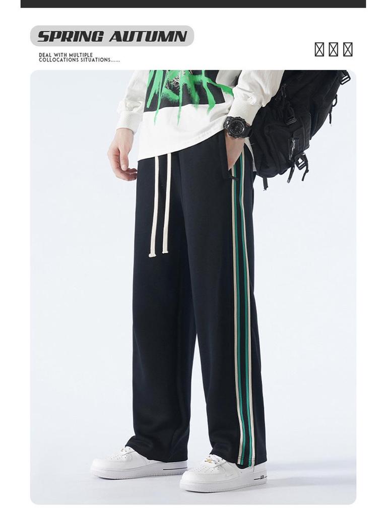 Herren 2024 Extra lange Baumwoll-Sweathose für große Männer: Jugendsport Winter Freizeit Hose