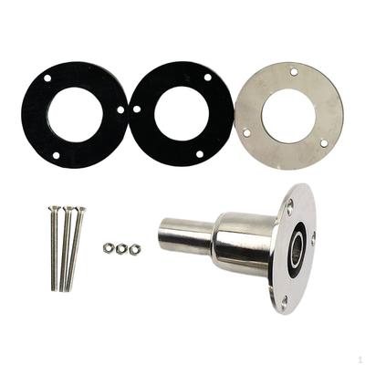 24mm Tube Pipe Thru Hull Exhaust Skin Fitting with Bolts And for Use
