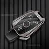FHP3   2025 New Zinc alloy Car Remote Key Case Cover Shell For Mercedes Benz A B C S Class AMG GLA CLA GLC W176 W221 W204 W205 Auto Acc