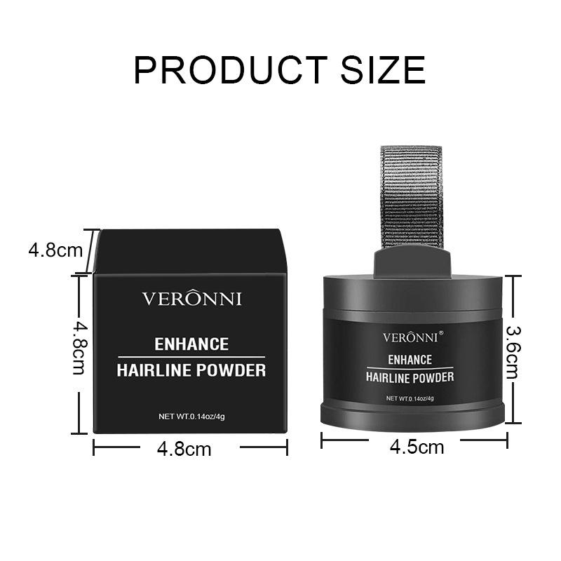 VERONNI Waterproof Hairline Contour & Shadow Pen for High Foreheads and Sideburns