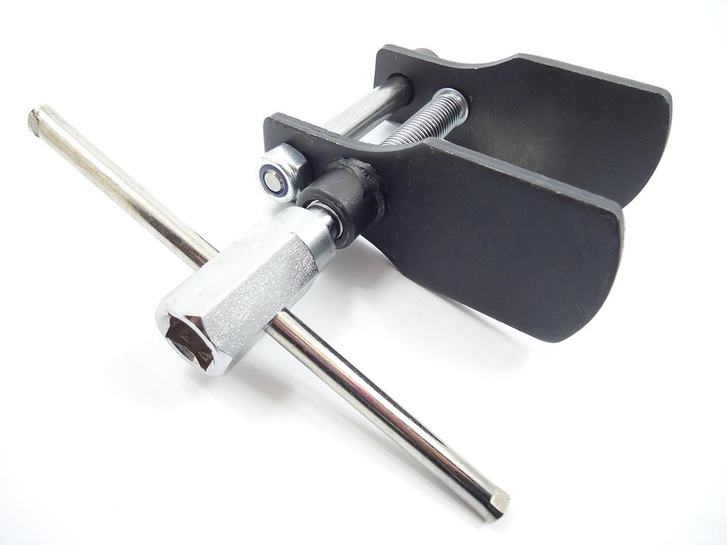 Disc Brake Caliper Piston Tool for Opposed 2-Piston Brakes, Single Piston and Dual Piston Compatible, Piston Return, Brake Pad Replacement Tool