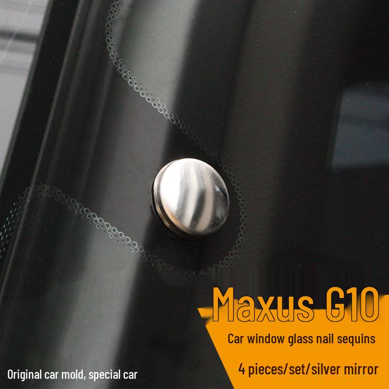 Stainless Steel Decorative Gear Shift Frame & Armrest Trim for SAIC MAXUS G10 Interior Standard