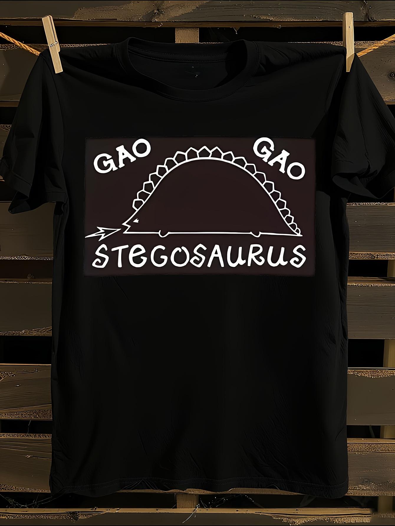 Gao Gao Stegosaurus Dinosaur Tshirt S