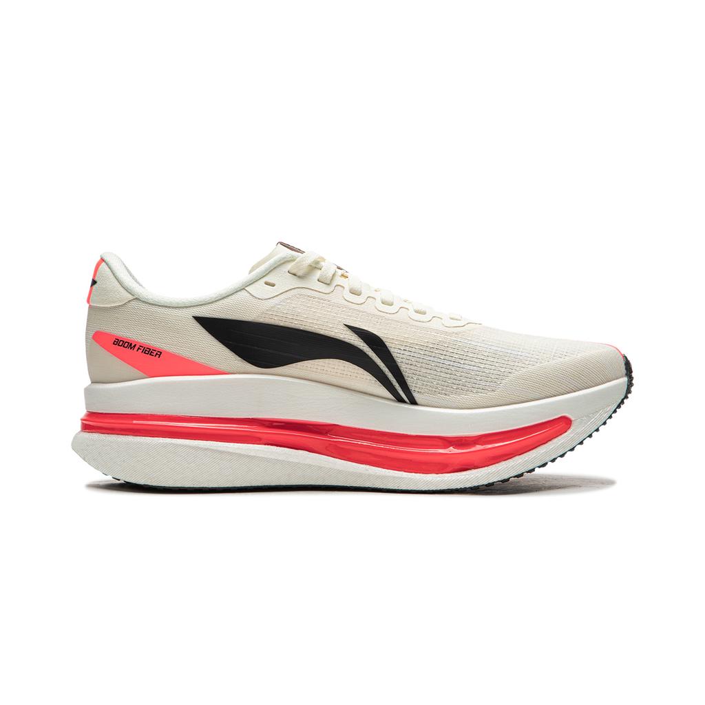 Li Ning Red Rabbit 9 Ultra Capsule Technology Mesh Running Shoes Women Running Shoes Champagne-White ARPW008-2