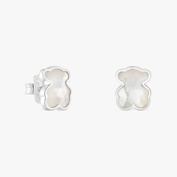 [TOUS] Silver Icon Color Mother-of-Pearl Bear