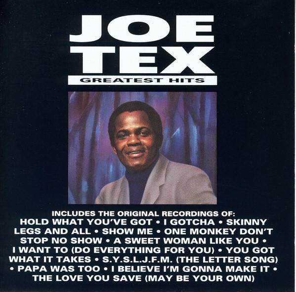 CD JOE TEX - Greatest Hits  D277520 Curb Records 1991 Japan Soul/Funk Used