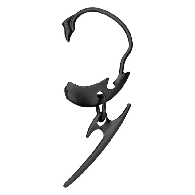 Готическая серьга-гвоздик для хряща уха Готическая серьга-гвоздик для хряща из сплава Уникальный кафф-подвеска для хряща уха Helix, Tragus и Conch