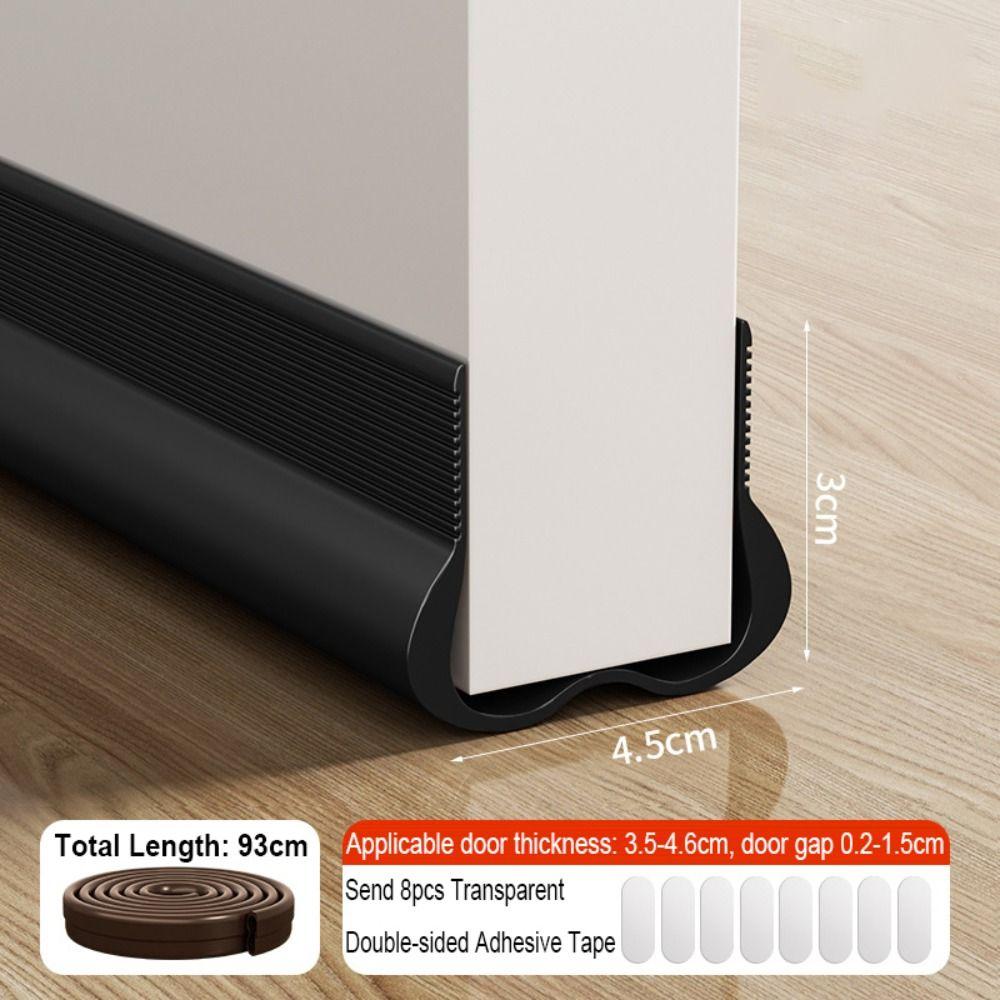 Door Bottom Seal Sealing Strip With Tight Seal, Blocks Drafts & Bugs, Minimizes Door Friction For Effortless Opening