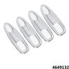ABS Car Door Handle Insert Sticker Trim Cover Accessories For Toyota Land Cruiser Prado FJ150 150 2010 11 12 13 14 15 16 2017