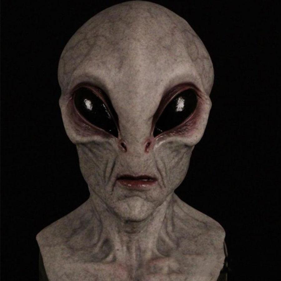 1 Piece Latex Scary Alien Mask For Halloween/Cosplay/Costume Party/Anime Party