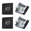 4Pcs Front Driver Window Switch Button Cap Fit for Mercedes-Benz C-Class E-Class GLK W204 W212 E220 C180 C200 C220 C300 C250 W166 Driver Side Front