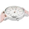 Fieldwork Lovely Analog Watch with Silver Leather Strap, GY044-2, Women's, Pink
