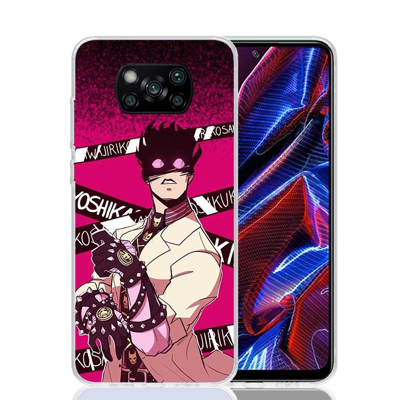 JoJo Bizarre Adventure Case Phone Cover for Xiaomi Redmi Note 10 9 9S 8 8T 7 5 Pro Mi 12T 11T 10T 9T 12 11 Lite A3 A2 Trend Fund