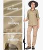 Women's Quick-Dry UV Protection Multi-Pocket Outdoor Stretch Shirt