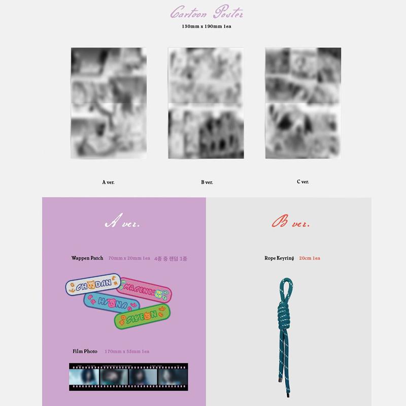 QWER 3rd Mini Album 'Even If the World Is Dissonant, I'm On Your Side'