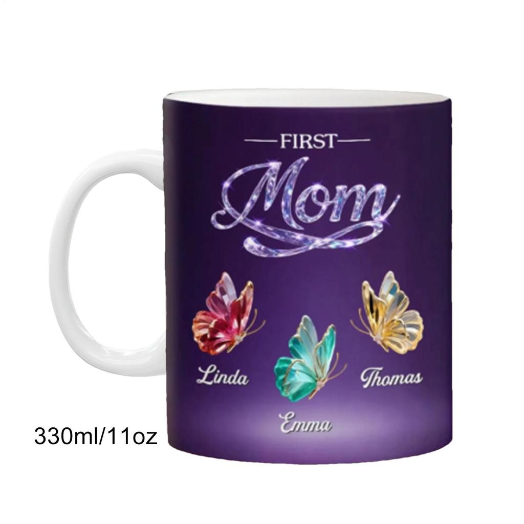 Coffee Mugs For Women 330ml Novelty Ceramic Drinkware Mothers Day Love Mom Coffee Cup For Home Office Water Tea Drink Wife