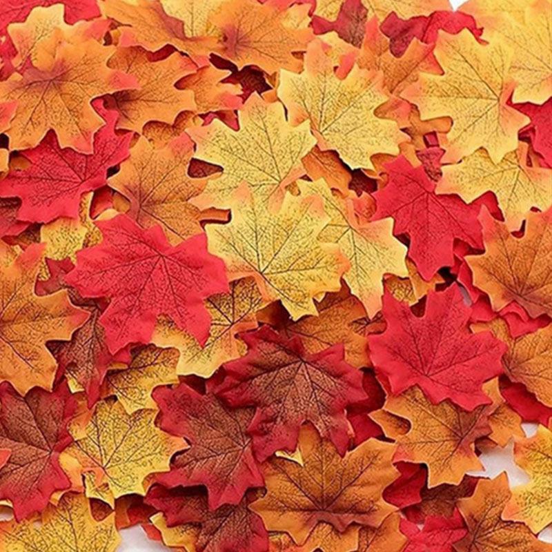 Autumn Maple Leaf Decorations: DIY Wedding and Craft Petals