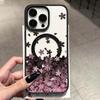 Cherry Blossom Flower Phone Case for iPhone 17 16 15 14 Pro Max 11 12 13 16E 17 Air For Magsafe Magnetic Wireless Charge Cover