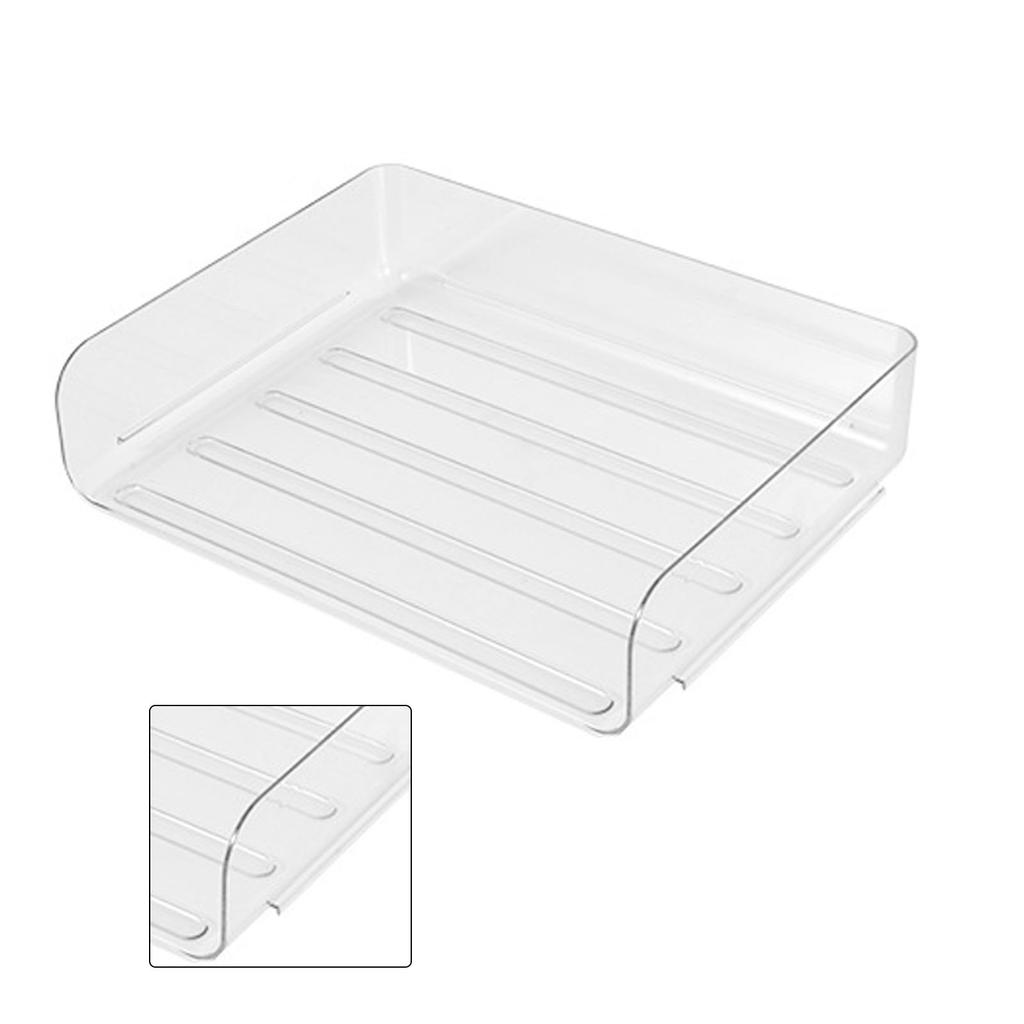 Desktop Aufbewahrungsbox Aufbewahrungskoffer Haus Büro Stapelbar Lateral Schreibtisch Dokumentenorganisator für Akte