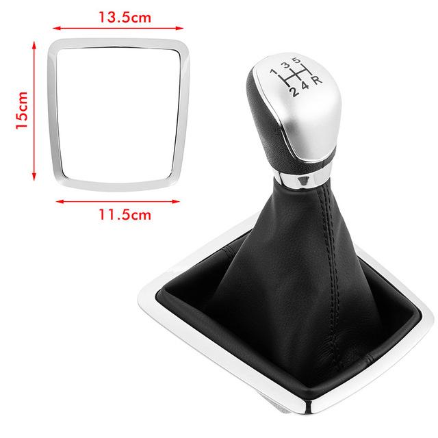 5/6 Speed Car Styling Gear Shift Knob Collar Gaiter Boot Case For Ford Focus 2 MK2 FL MK3 MK4 MK7 Mondeo Galaxy Fiesta