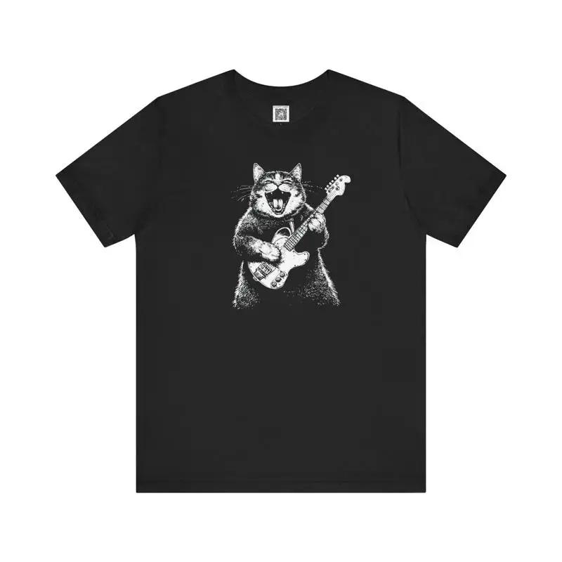 Rockin Cat T Shirt