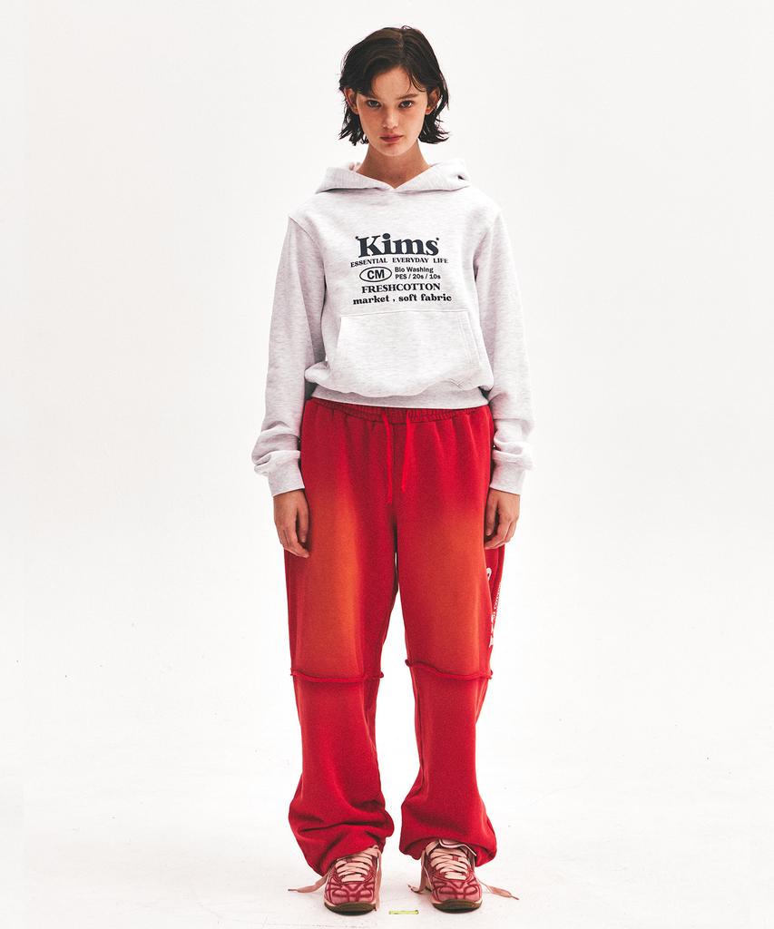 (Unisex) Everyday Bam Logo Hoodie Gray