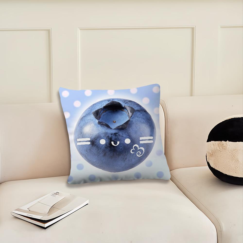 Cartoon Cute Fruit cushion cover Pillow Cover Decoration Room Home Sofa living Office Car Nordic Simplicity