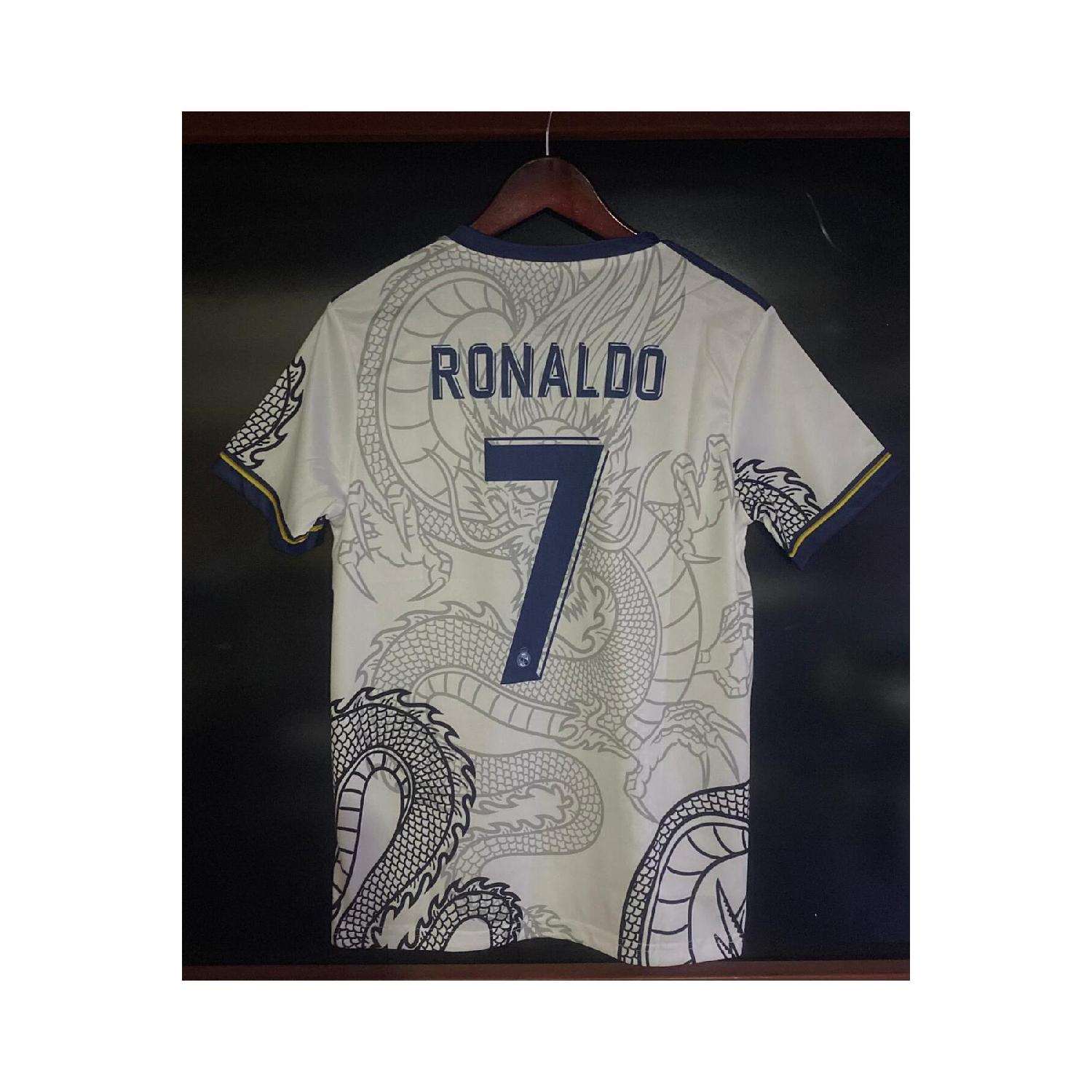 

Футбольная майка нового производства Ronaldo Dragon Real Madrid специального дизайна