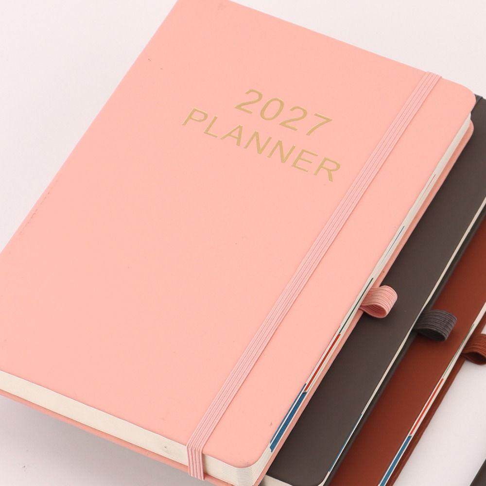 To Do List 2027 Agenda Book A5 Daily Planner Book Portable Schedule Book Students