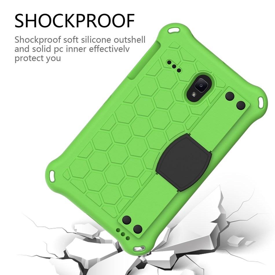 For Samsung galaxy Tab A 8.0 inch case SM- T380 T385 Tablet Shockproof Stand Cover funda for Tab E 8.0 inch SM-T377 T375