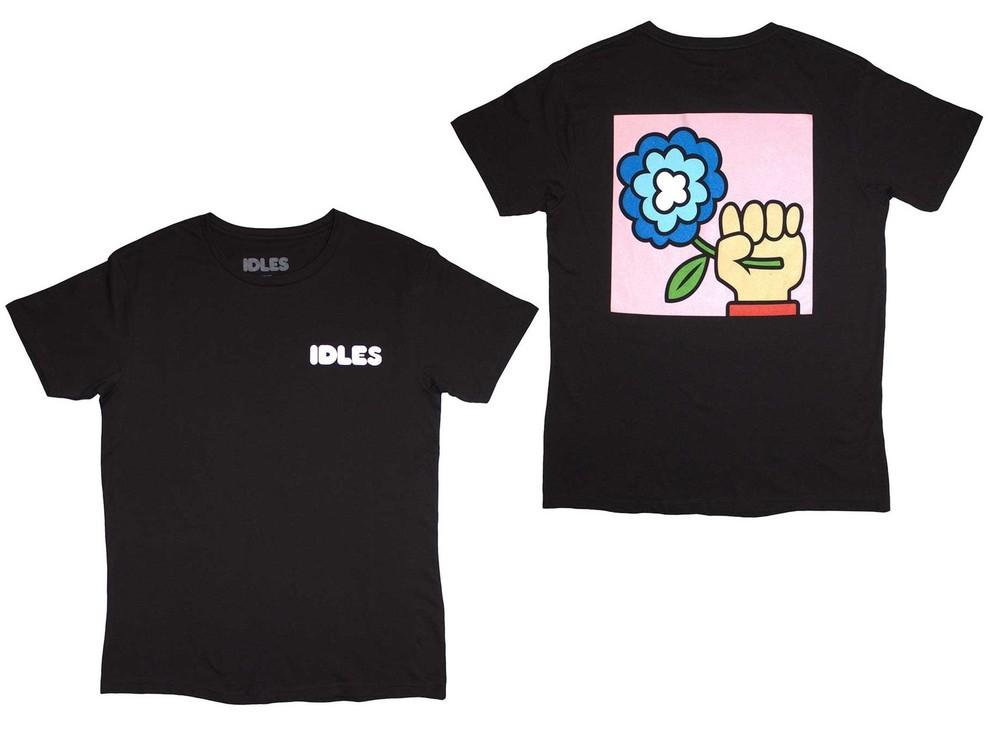 Authentic Idles Cartoon Flower T-Shirt S-2XL NEW Unisex T-Shirt M