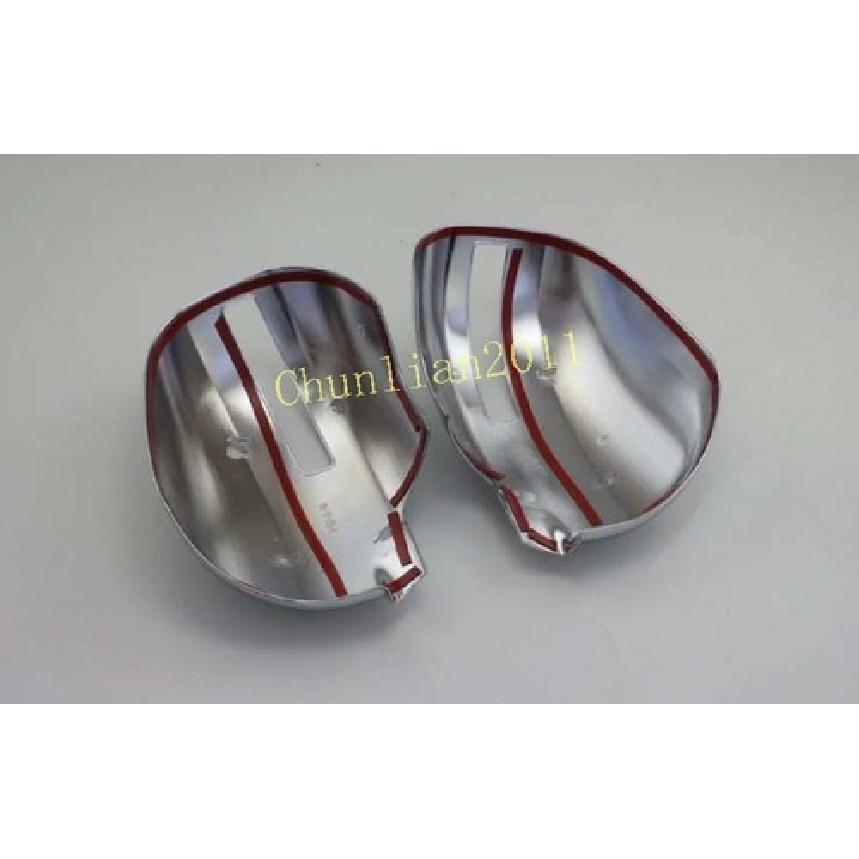 Chrome Side Mirror Cover Trim for 2013- Mitsubishi Outlander Hole Mirrors