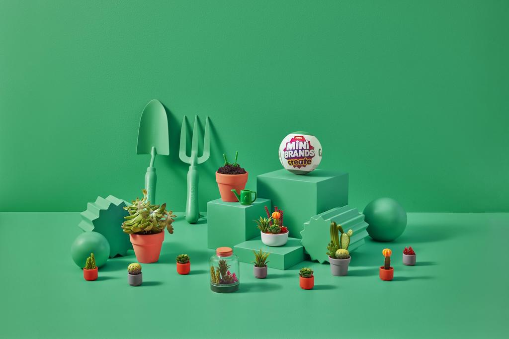 MINI BRANDS Botanical Garden Series 1 Capsule, 2-Pack, in PVC Tube