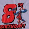 Spider-Man Womens/Ladies 8th Birthday T-Shirt