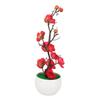 Artificial Potted Flower Plastic Blossom Decorative