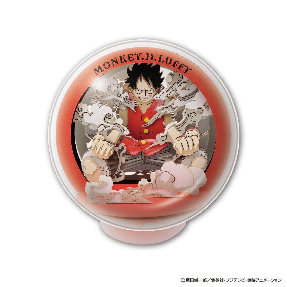 Ensky One Piece Бумажный театр Манки Луффи В88 x Ш84 x Г84мм Сделано из и силикона [Обновление] PTB-05X D. приблизительно. бумага, АБС,