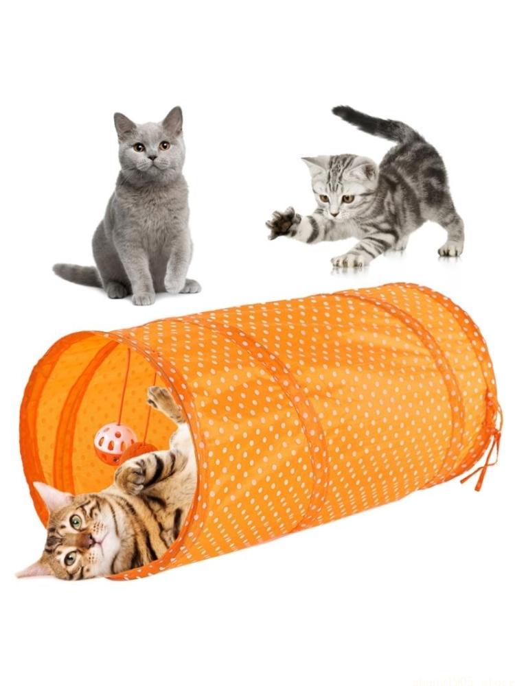 QX2E Tunnel Toy Interactive Toy For Boredom Tunnel Tube Scratcher Toy