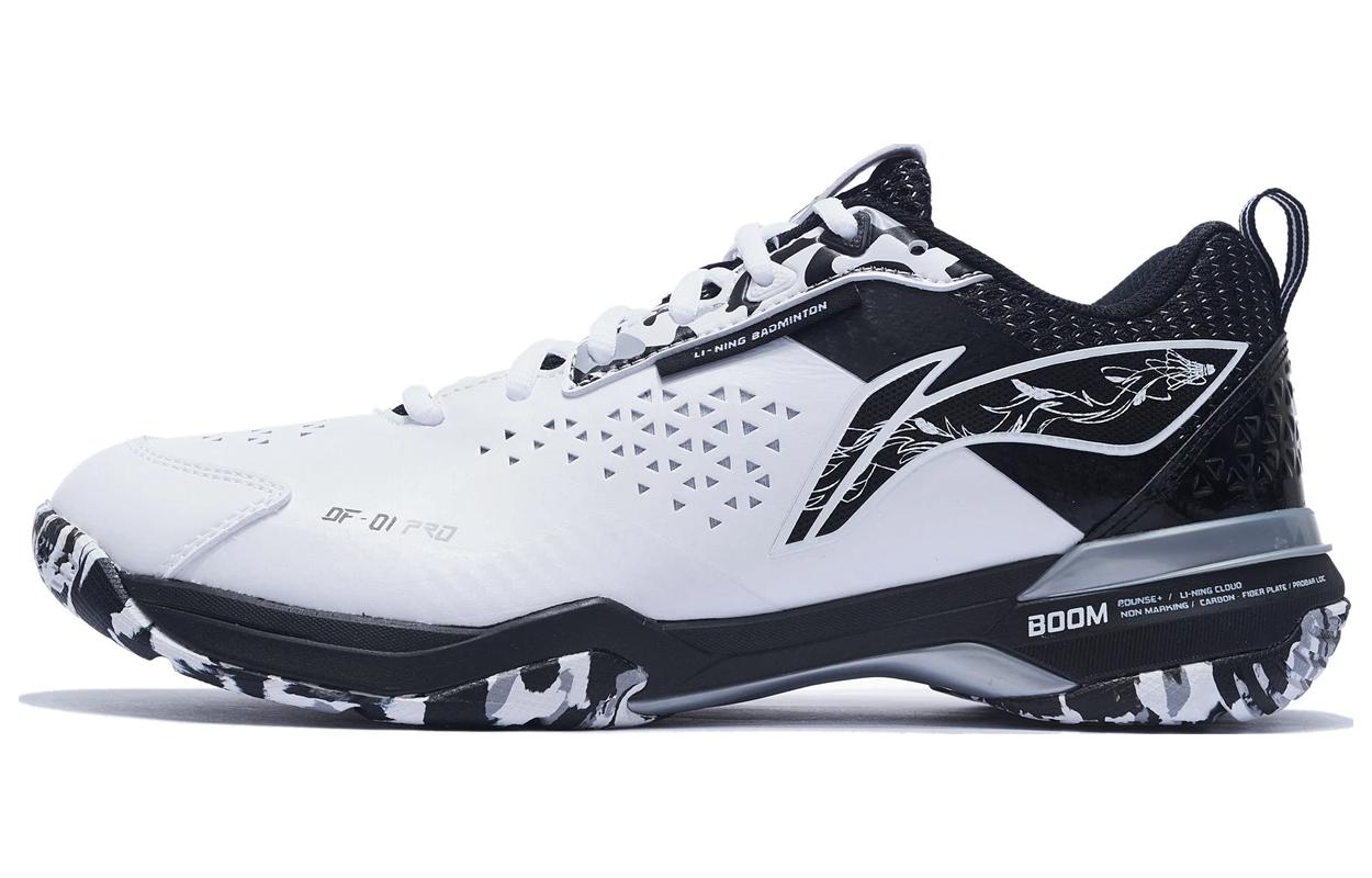 Li Ning Blade Pro Текстиль, Синтетическая кожа, ТПУ Удобные Нескользящие Износостойкие Низкие Бадминтонные Кроссовки AYAT005-3 37.5