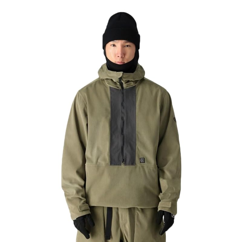 

686 (686) GHOST 2.5L shell anorak jacket M3WN136-SAGE CORDUROY CB (Khaki/LL/Men s)