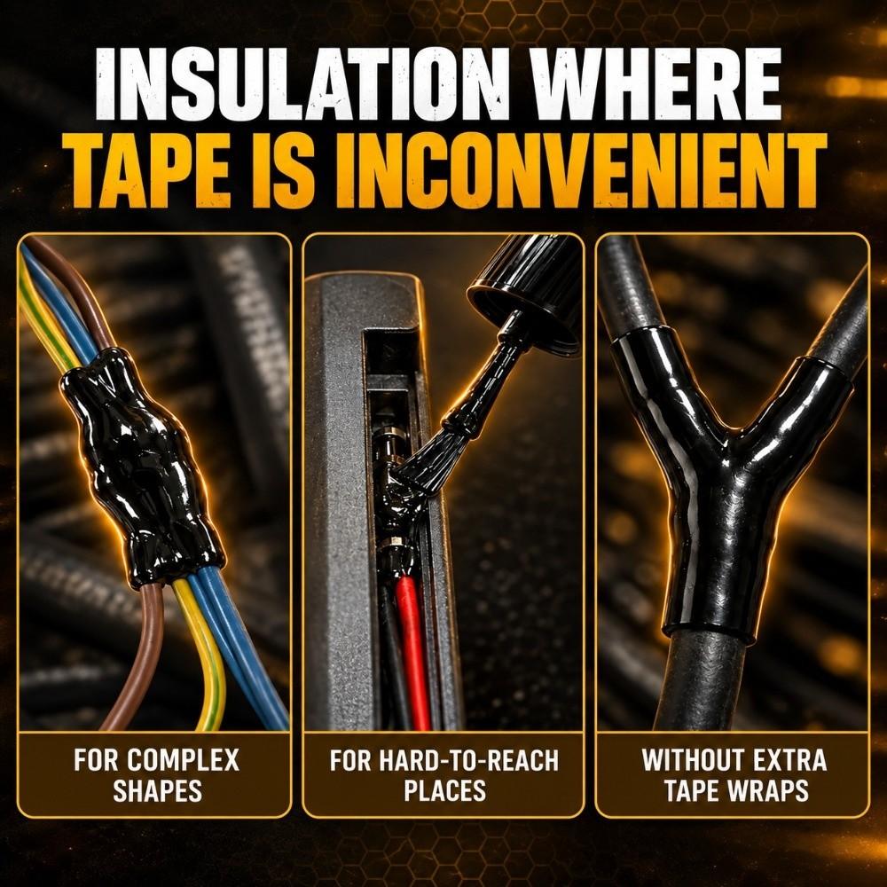 5ml Liquid Insulation Tape Rubber Coating Insulating Sealant Wire Cable Repair