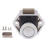 Zinc Alloy Diameter 20mm Camper Car Push Lock RV Caravan Boat Drawer Latch Button door Locks For Furniture Hardware